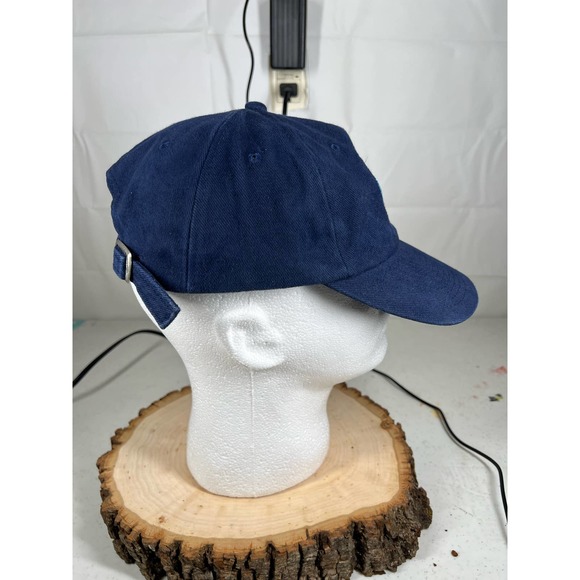 Berlin Germany Embroidered Blue Baseball Hat Cap with Metal Snap Buckle Closure - Picture 7 of 7
